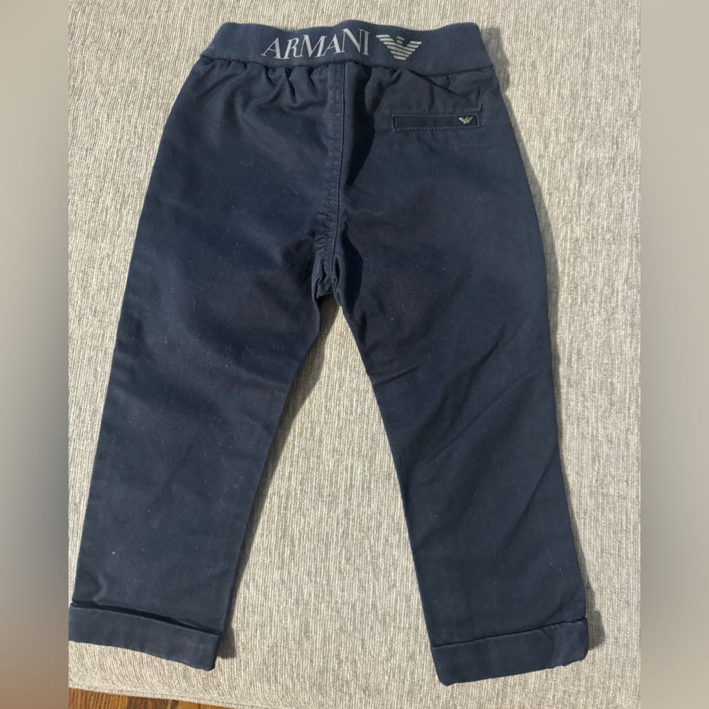 Emporio Armani Kids Navy Jeans - Picture 2 of 4